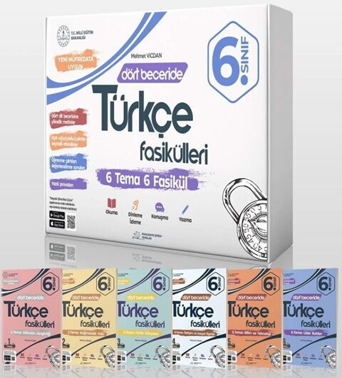 Paragrafın Şifresi Yayınları 6. Sınıf Dört Beceride Türkçe Fasikülleri