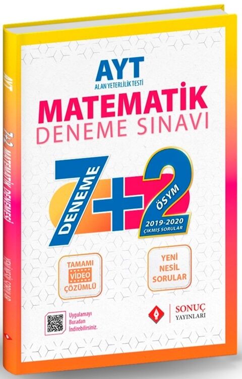 Sonuç Yayınları AYT Matematik 7+2 Deneme