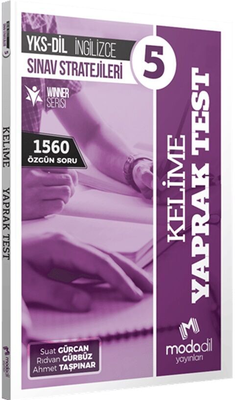 Modadil Yayınları YKS DİL İngilizce Sınav Stratejileri 5 Kelime Yaprak Test