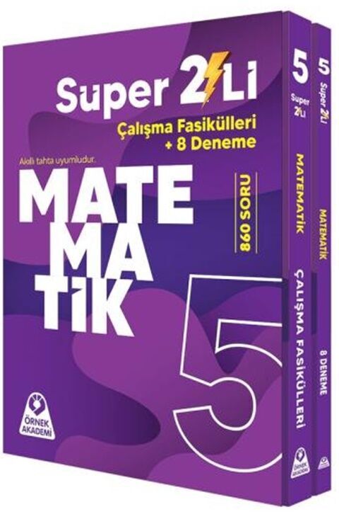 Örnek Akademi 5. Sınıf Süper İkili Matematik Seti