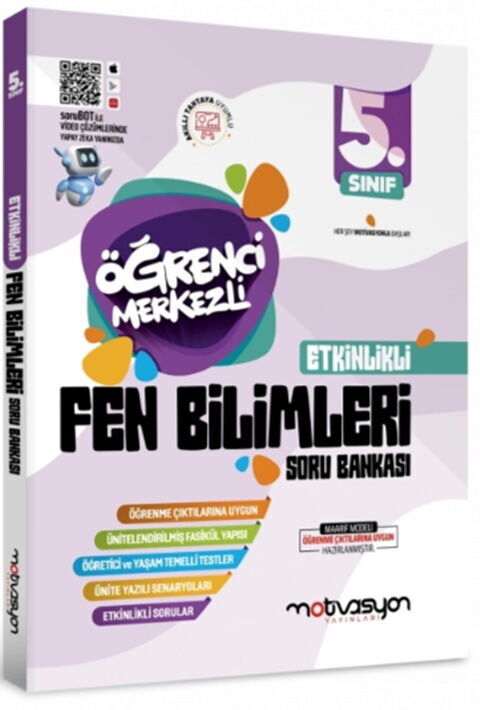 Motivasyon Yayınları 5. Sınıf Fen Bilimleri Etkinlikli Tematik Fasikül Soru Bankası