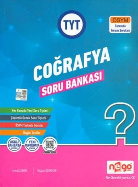 Nego Yayınları TYT Coğrafya Soru Bankası