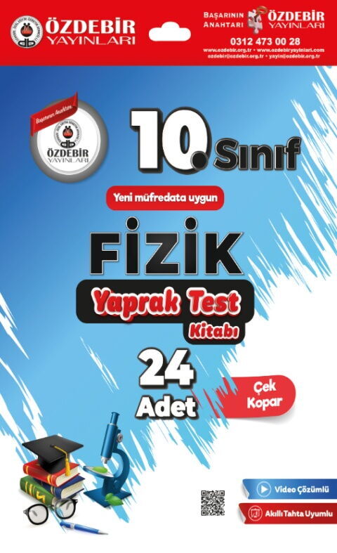 Özdebir Yayınları 10. Sınıf Fizik Yaprak Test