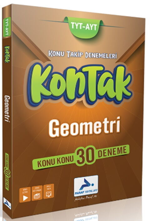 Paraf Yayınları TYT AYT Geometri Kontak Konu Takip Denemeleri