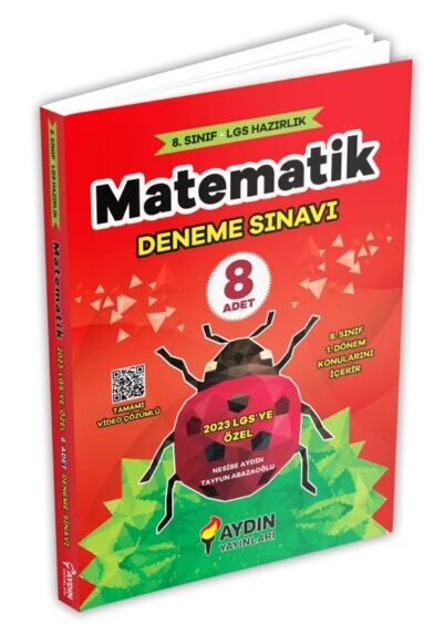 Aydın Yayınları LGS Matematik 8 Deneme