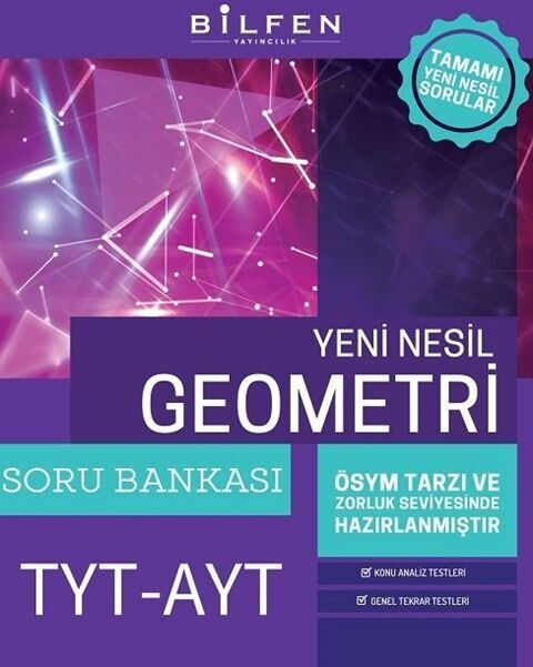 Bilfen Yayıncılık TYT AYT Geometri Yeni Nesil Soru Bankası