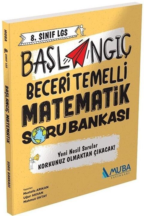 Muba Yayınları 8. Sınıf LGS Matematik Başlangıç Beceri Temelli Soru Bankası