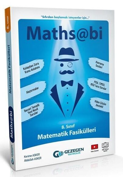 Gezegen 8. Sınıf Matematik Mathsabi Fasikülleri,Kitapİşler - İşler