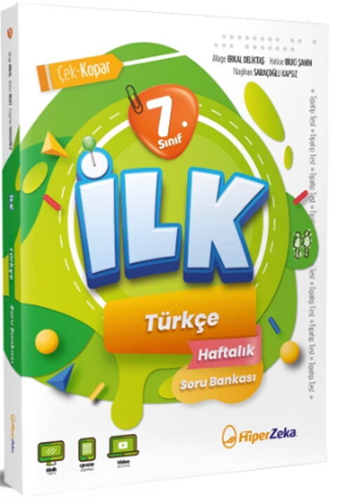 Hiper Zeka Yayınları 7. Sınıf İlk Türkçe Haftalık Soru Bankası