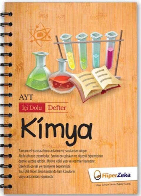 Hiper Zeka Yayınları AYT Kimya İçi Dolu Defter