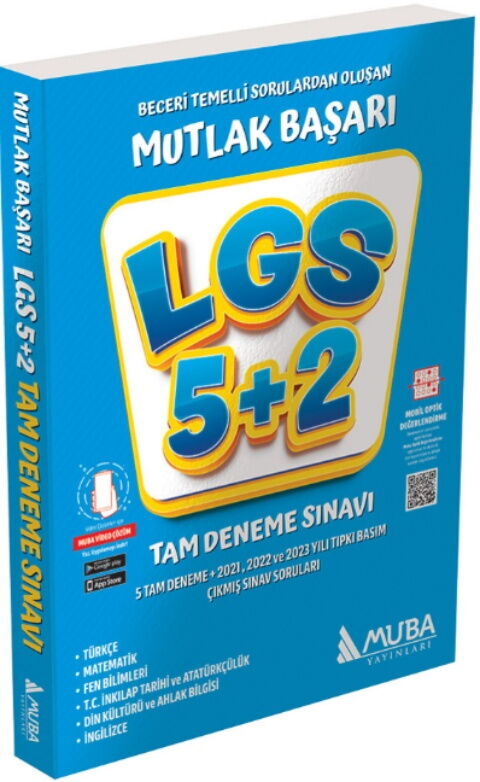 Muba Yayınları 8. Sınıf 5 + 2 Deneme Sınavı