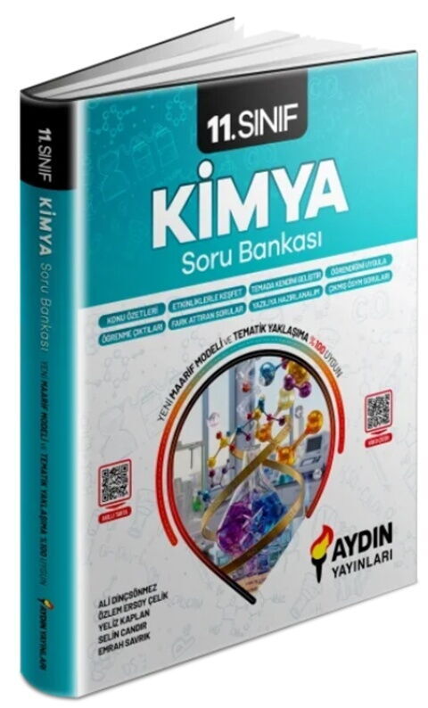 Aydın Yayınları 11. Sınıf Kimya Konu Özetli Soru Bankası