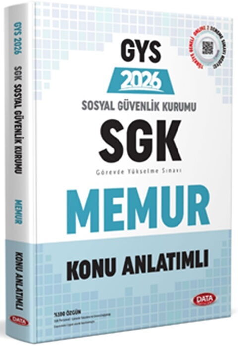Data Yayınları Sosyal Güvenlik Kurumu SGK GYS Memur Konu Anlatımlı