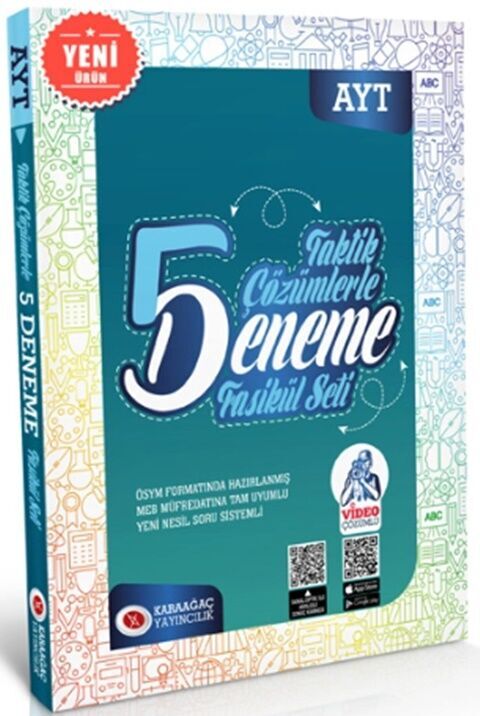 Karaağaç Yayınları AYT Taktik Çözümlerle 5 Deneme Fasikül Seti