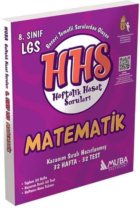 Muba Yayınları 8. Sınıf Matematik Haftalık Hasat Soruları
