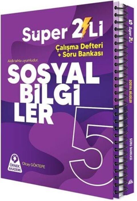 Örnek Akademi 5. Sınıf Süper İkili Sosyal Bilgiler Seti