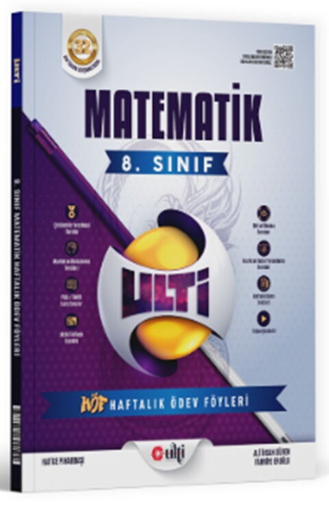 Ulti Yayınları 8. Sınıf LGS Matematik Haftalık Ödev Föyleri