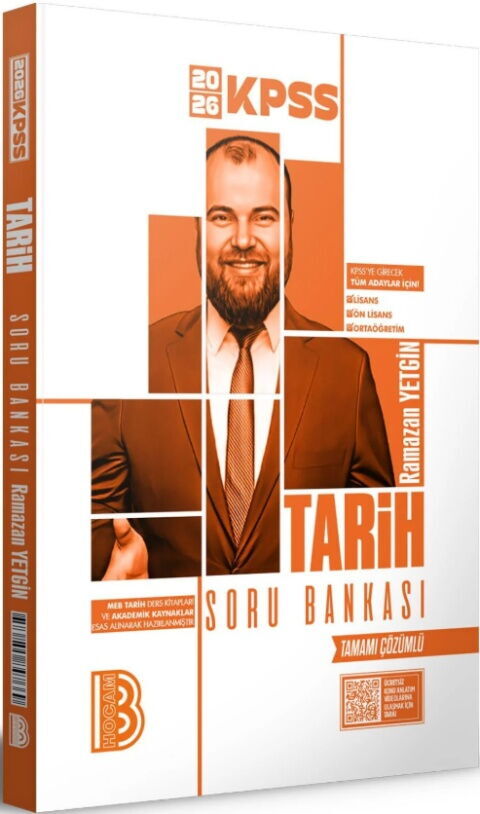 Benim Hocam 2026 KPSS Tarih Tamamı Çözümlü Soru Bankası