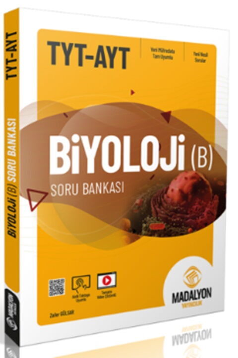 Madalyon Yayınları TYT AYT Biyoloji B Soru Bankası