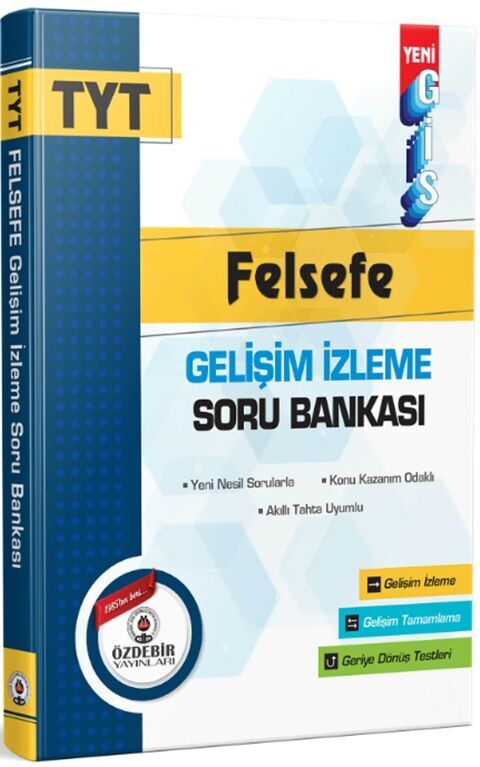 Özdebir Yayınları TYT Felsefe Gelişim İzleme Soru Bankası