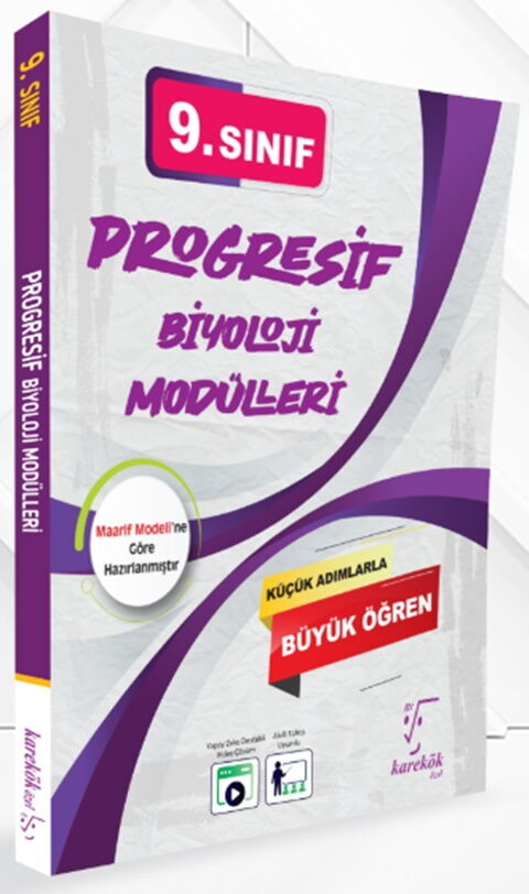 Karekök Yayınları 9. Sınıf Progresif Biyoloji Modülleri