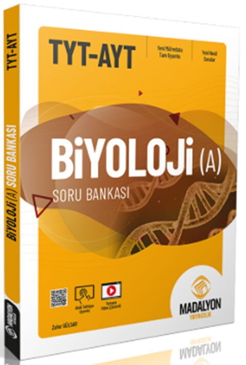 Madalyon Yayınları TYT AYT Biyoloji A Soru Bankası