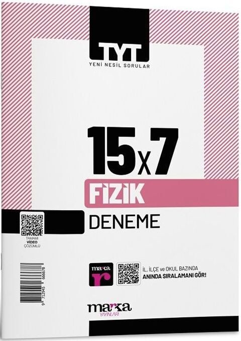 Marka Yayınları TYT Fizik 15 x 7 Deneme