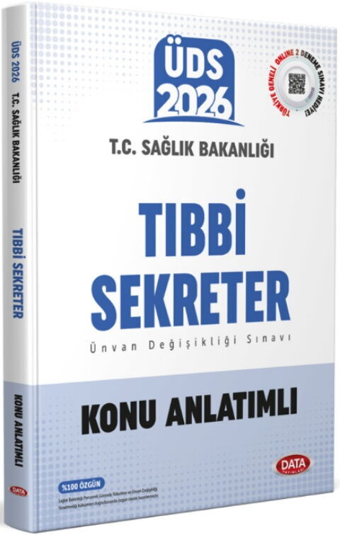 Data Yayınları 2026 ÜDS Sağlık Bakanlığı Tıbbi Sekreter Konu Anlatımlı