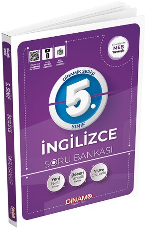 Dinamo Yayınları 5. Sınıf İngilizce Dinamik Serisi Soru Bankası