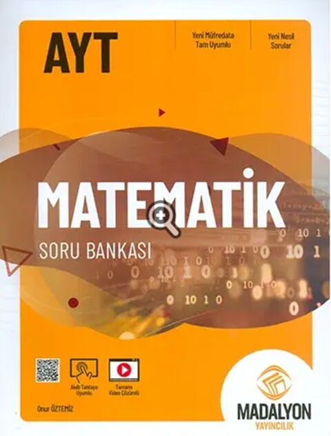 Madalyon Yayınları AYT Matematik Soru Bankası