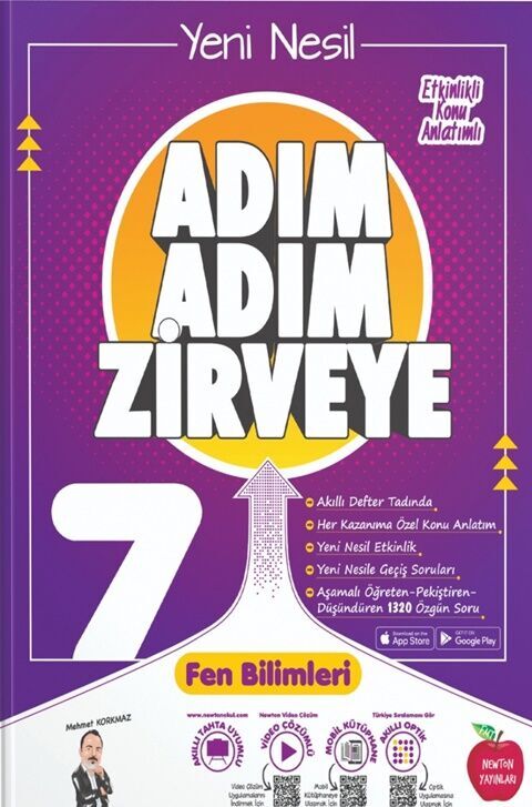 Newton Yayınları 7. Sınıf Fen Bilimleri Adım Adım Zirveye