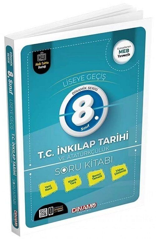 Dinamo Yayınları 8. Sınıf T. C. İnkılap Tarihi ve Atatürkçülük Soru Kitabı