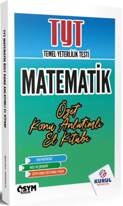 Kurul Yayıncılık TYT Matematik Özet Konu Anlatımlı El Kitabı
