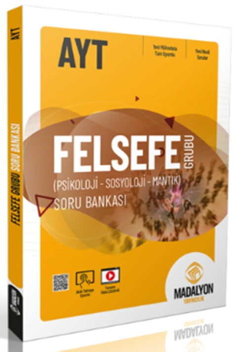 Madalyon Yayınları AYT Felsefe Soru Bankası