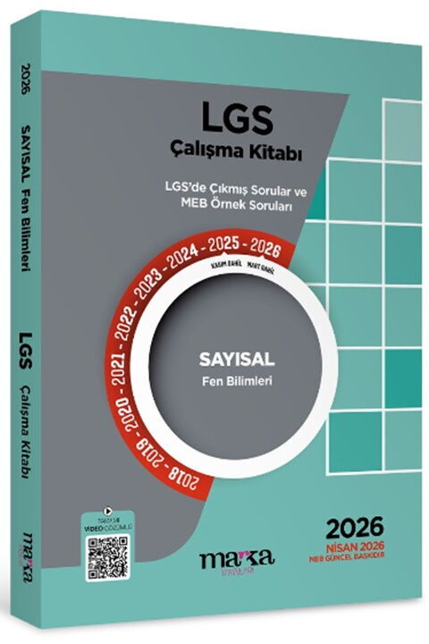 Marka Yayınları 2026 LGS Sayısal Fen Bilimleri Çıkmış Sorular