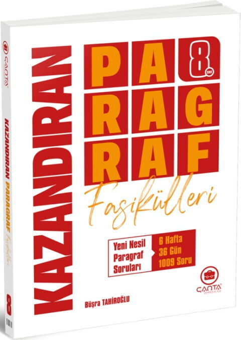 Çanta Yayınları 8. Sınıf Kazandıran Paragraf Fasikülleri