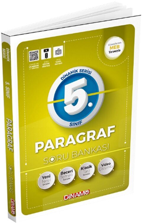 Dinamo Yayınları 5. Sınıf Paragraf Dinamik Serisi Soru Bankası