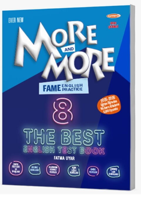 Kurmay ELT 8. Sınıf More and More English 8 Fame Fenomen Test Book