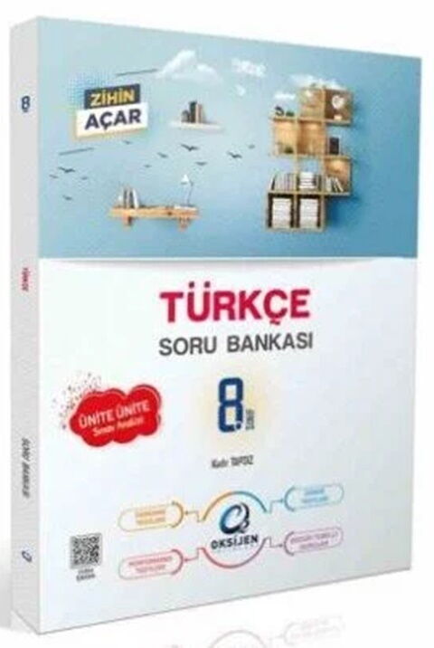 Oksijen Yayınları 8. Sınıf Türkçe Soru Bankası
