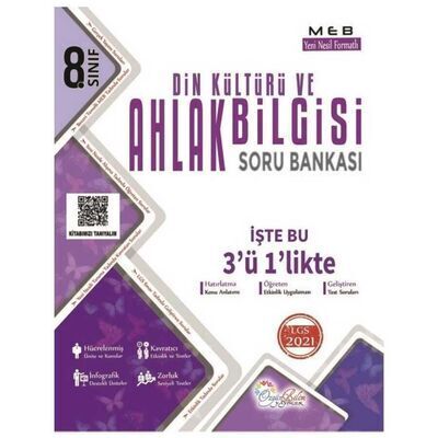 Özgün Bilim Yayınları 8. Sınıf LGS Din Kültürü ve Ahlak Bilgisi Soru Bankası