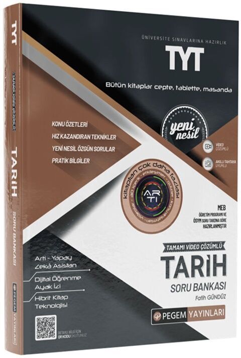 Pegem Yayınları TYT Tarih Soru Bankası