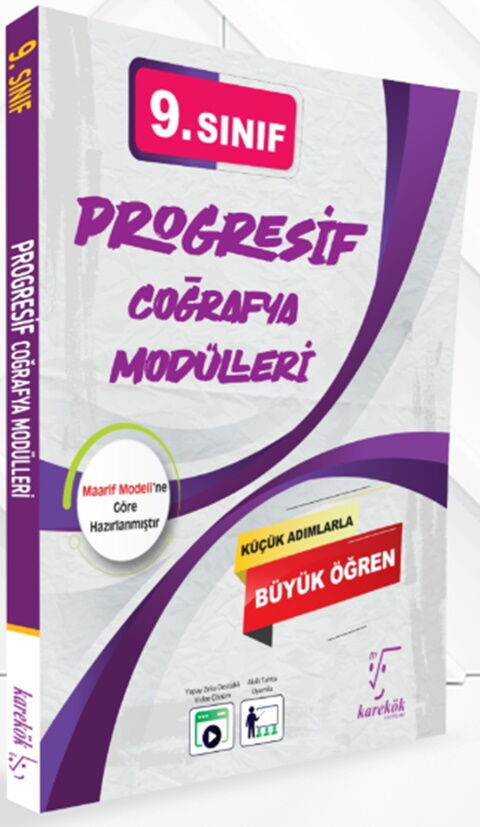 Karekök Yayınları 9. Sınıf Progresif Coğrafya Modülleri