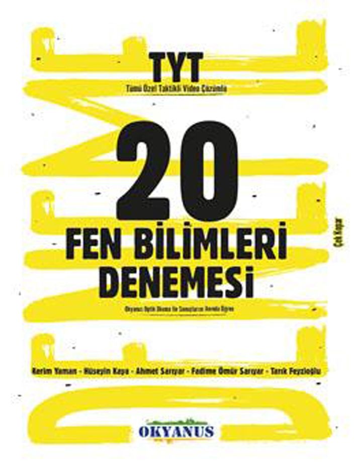 Okyanus Yayınları TYT Fen Bilimleri 20 Denemesi