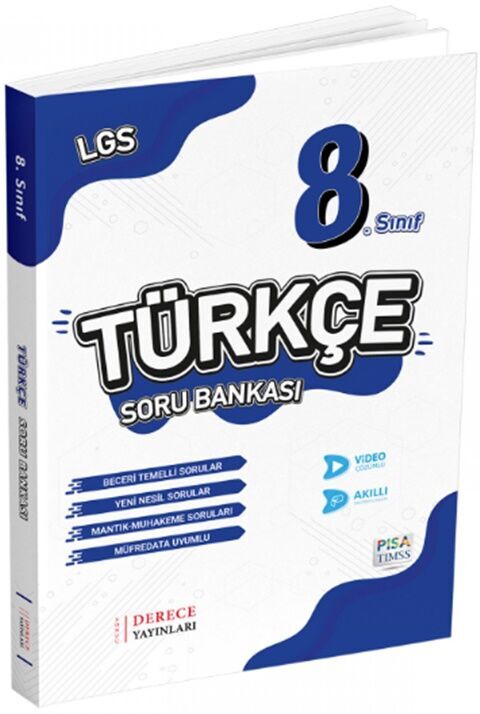 Sonuç Derece Yayınları 8. Sınıf Türkçe Soru Bankası