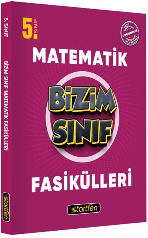 Startfen Yayınları 5. Sınıf Matematik Bizim Sınıf Etkinlikli Soru Bankası
