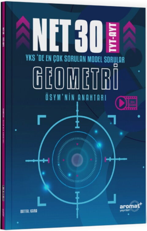 Aromat Yayınları TYT AYT Geometri 30 Net Model Sorular Soru Bankası