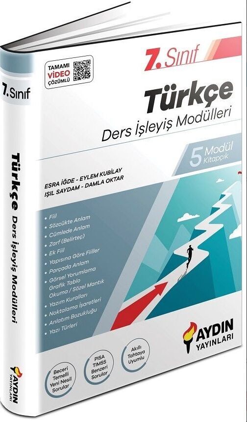 Aydın Yayınları 7. Sınıf Türkçe Ders İşleyiş Modülleri