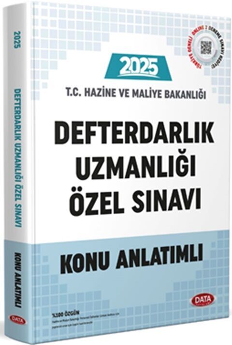 Data Yayınları 2025 T.C. Hazine ve Maliye Bakanlığı Defterdarlık Uzmanlığı Özel Sınavı Konu Anlatımlı