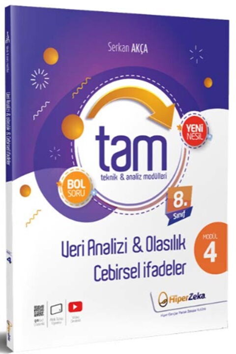 Hiper Zeka Yayınları 8. Sınıf Tam Matematik 5 - Doğrusal Denklemler