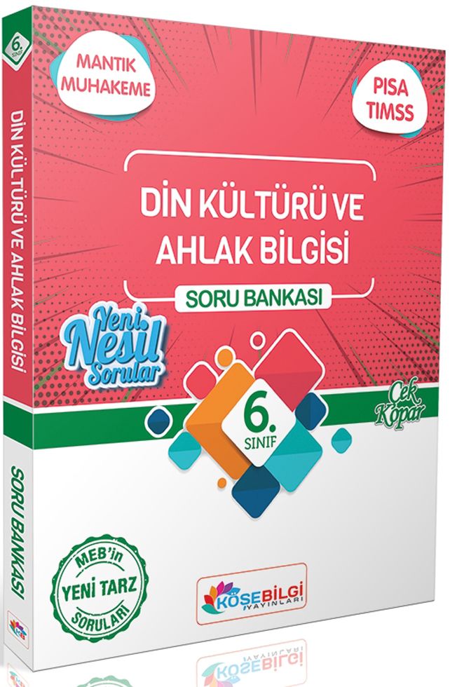 KöşeBilgi Yayınları 6. Sınıf Din Kültürü ve Ahlak Bilgisi Soru Bankası
